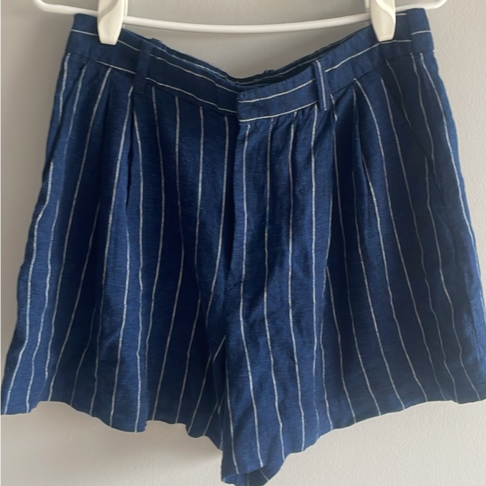 GAP Navy Striped Women's Shorts